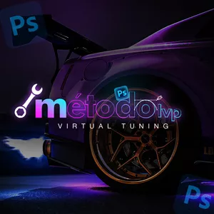 Imagem de capa para o Curso online MÉTODO LVP - VIRTUAL TUNING - PHOTOSHOP