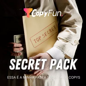 Imagem de capa para o Curso online Secret Copy Pack - CopyFun