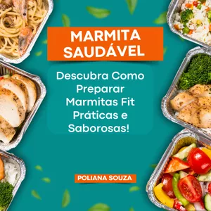 Imagem de capa para o Ebook Marmita Saudável - Descubra como preparar Marmita Fit 