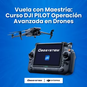 Imagen de portada para Curso online Vuela con Maestría: Curso DJI PILOT operación avanzada en drones