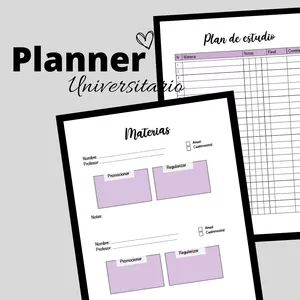 Imagen de portada para Ebook Planner universitario