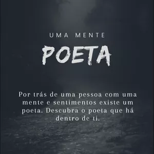 Imagem de capa para o Ebook Uma mente poeta 