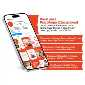Imagem do curso Pack Canva - Psicologia Educacional