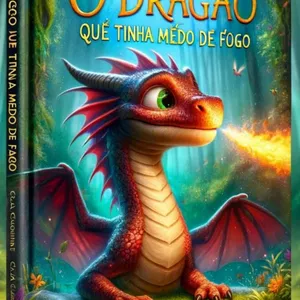 Imagem de capa para o Ebook O Dragão que tinha medo do Fogo