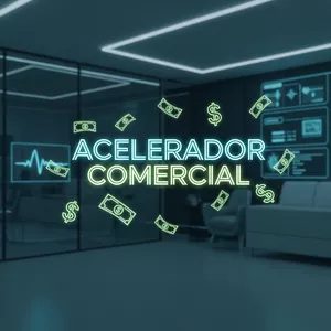 Imagem de capa para o Curso online Acelerador Comercial - Clínicas e consultórios que vendem mais.