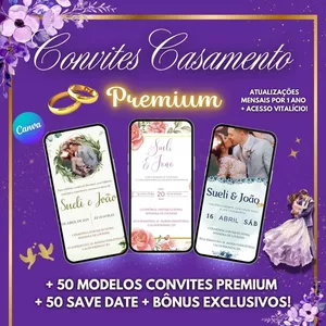 Imagem de capa para o Curso online CONVITES PREMIUM DE CASAMENTO