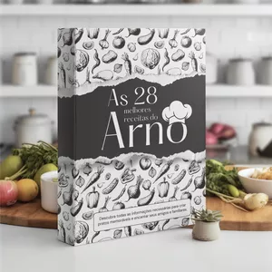 Imagem de capa para o Ebook As 28 Melhores Receitas do Arno (E-Book)