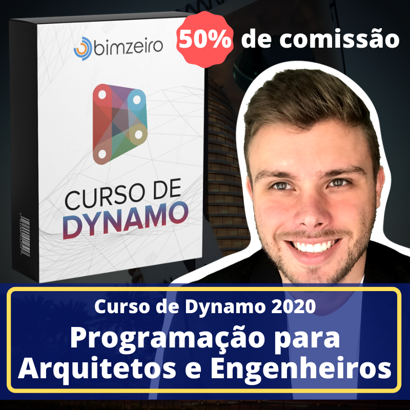 Imagem do curso Dynamo 2020: Programação para Engenheiros e Arquitetos