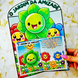 Imagem de capa para o Ebook HISTÓRIA "O JARDIM DA AMIZADE"