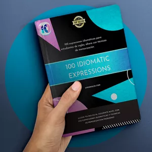 Imagen de portada para Ebook 100 Idiomatic Expressions PRO (Ejemplos y Técnicas de Memorización)