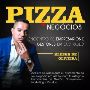 Imagem de capa para o Evento presencial Pizza e Negócios