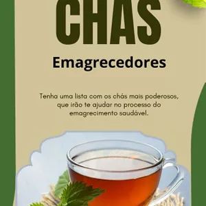 Imagem de capa para o Ebook os dez chás emagrecedores