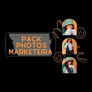 PACK PHOTOS MARKETEIRA 