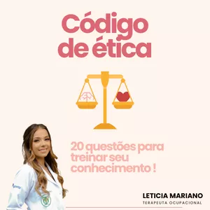 Imagem de capa para o Ebook eBook questões código de ética de terapia ocupacional 