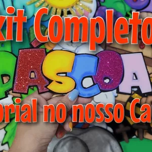 Imagem de capa para o Ebook Kit Moldes Páscoa