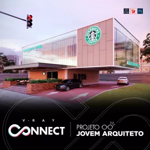 Imagem de capa para o Curso online V-ray Connect - Projeto Jovem Arquiteto