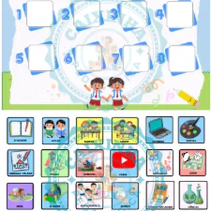 Imagem de capa para o Ebook QUADRO DE ROTINA ESCOLAR