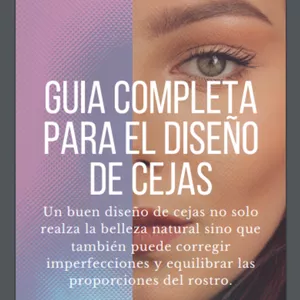 Imagen de portada para Ebook E-Book de Diseño de Cejas para Principiantes:
