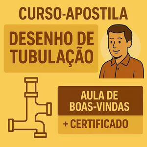 Imagem do curso Curso de Desenho de Tubulação