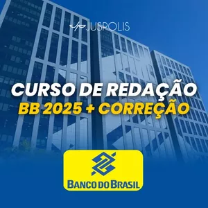 Imagem de capa para o Ebook Pacote de CORREÇÃO de REDAÇÃO - BB/2025