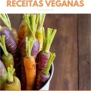 Imagem de capa para o Ebook E-book Receitas Vegetarianas