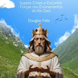 Imagem de capa para o Ebook Desafiando Gigantes Supere Crises e Encontre  Força nos Ensinamentos do Rei Davi