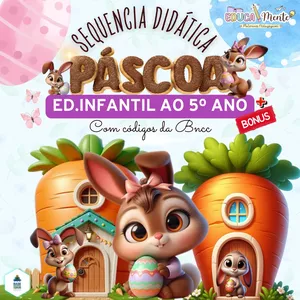 Imagem de capa para o Ebook 🐰 SEQUENCIA DIDÁTICA DE PÁSCOA + BÔNUS🐰