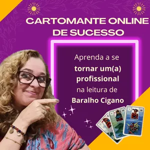 Imagem de capa para o Curso online Cartomante Online de Sucesso