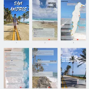 Imagem principal do produto E-BOOK: SAN ANDRÉS (Tudo que você precisa saber para visitar a ilha!