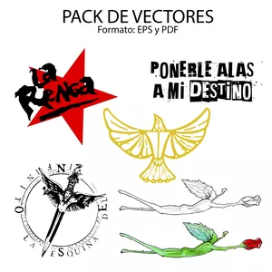 Imagen de portada para Curso online PACK DE VECTORES DE LA RENGA