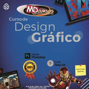 Imagem de capa para o Curso online DESGIN GRÁFICO