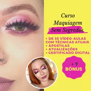 Imagem do curso Curso Maquiagem Sem Segredos 