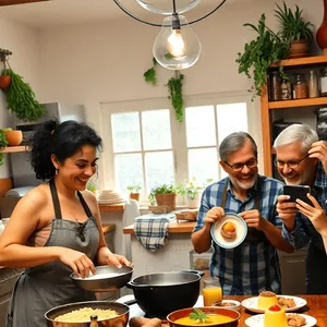 Imagem de capa para o Ebook Sabores do Mundo: Uma Jornada Gastronômica pelos Pratos Típicos e Sobremesas Globais
