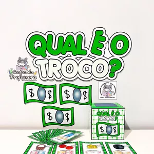 Imagem de capa para o Ebook Qua é o troco?