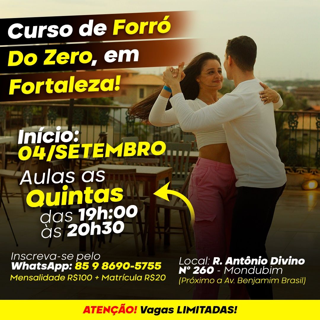 Aulas de forró em fortaleza