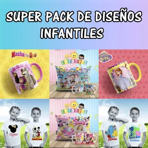 Imagen de portada para Curso online Super Pack de Diseños Infantiles