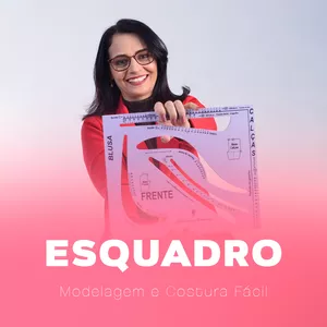 Imagem de capa para o Ebook Esquadro de Modelagem MCF - Janeisa Narciso