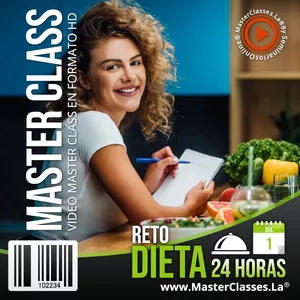 Imagen de portada para Curso online Reto Dieta en 24 Horas