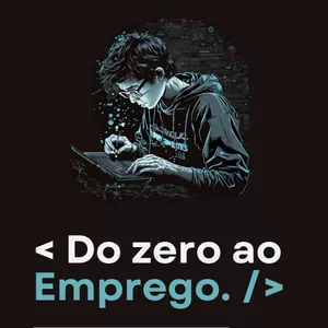 Imagem de capa para o Ebook Do Zero ao Emprego como Desenvolvedor