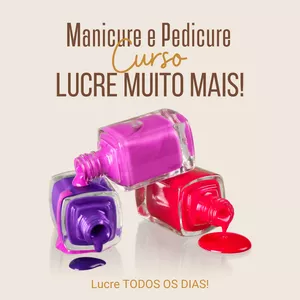 Imagem de capa para o Curso online MANICURE &amp; PEDICURE