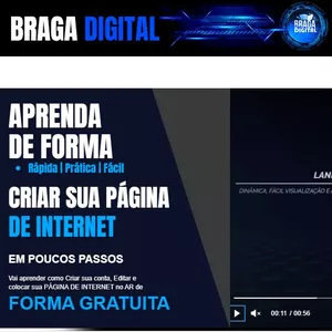Imagem de capa para o Curso online Criando sua Página na Internet | GRATUITA