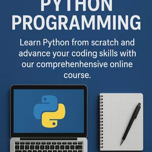 Imagem de capa para o Curso online Mastering Python Programming