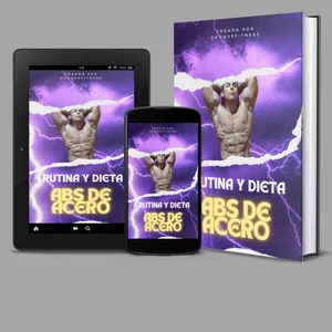Imagen de portada para Ebook Rutina y dieta ABS de acero