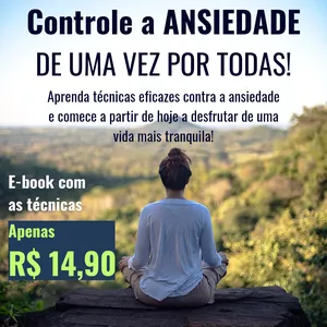 Imagem de capa para o Ebook Controle de Ansiedade
