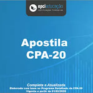Imagem de capa para o Ebook Apostila CPA-20