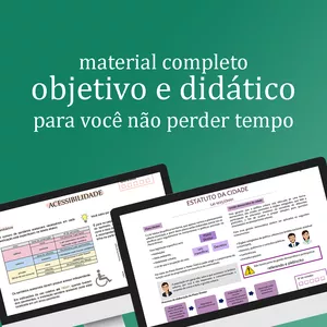 Imagem de capa para o Curso online Coletânea de resumos para concursos de arquitetura