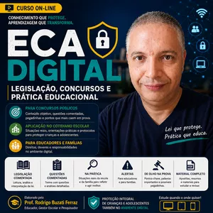 Imagem do curso ECA Digital: Legislação, Concursos e Prática Educacional