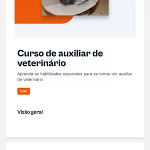 Curso de auxiliar de veterinário 