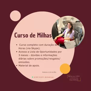 Imagem de capa para o Curso online MILHAS - Sem segredos e sem enrolação