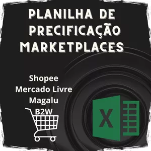 Imagem de capa para o Ebook Planilha de Precificação Para Marketplaces